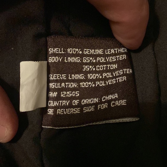 Michael Kors leather jacket. - Picture 4 of 9